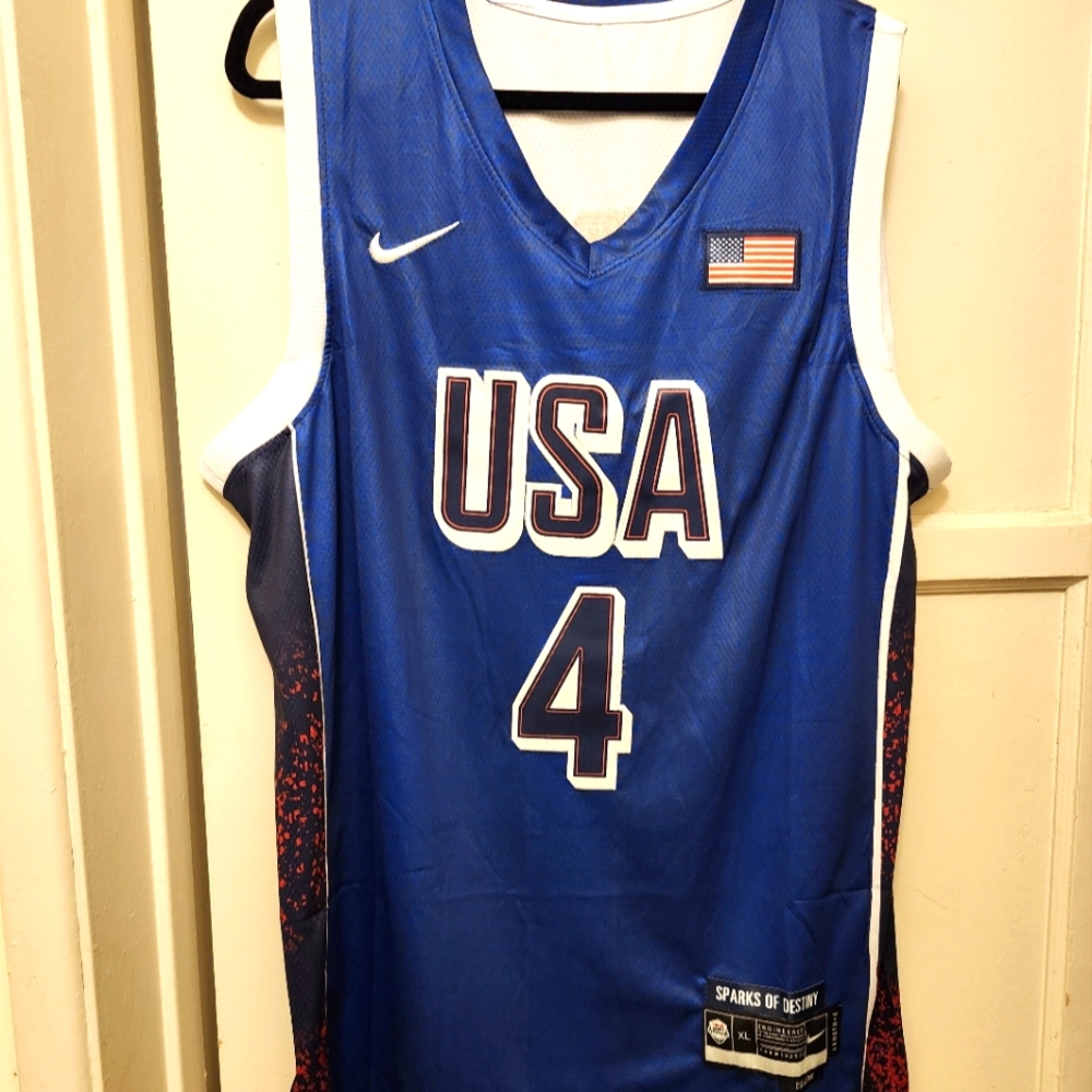 Men's jersey #4, Stephen Curry  USA Olympic Team.